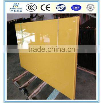 5-19mm glass table base yellow glass table frame permanent glass paint