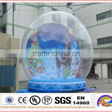 CY-Inflatable Christmas Snow Globe, inflatable christmas decorations