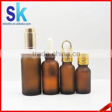 30ml e liquid frosted amber glass drooper bottles with childproof cap                        
                                                Quality Choice