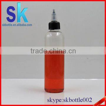 china supplier 30 ml PET bottle with twist cap squeeze bottle for e liquid in stock
