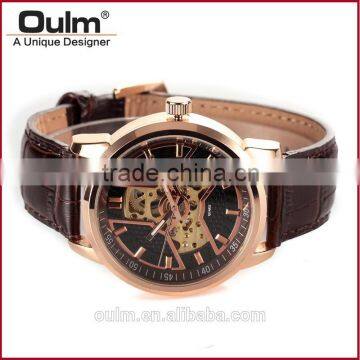 Oulm Elegant Wrist Watch, Machinery Watch Wholesale, Automatic Watches Women photo-2