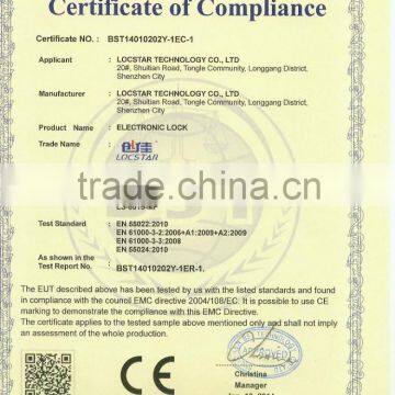 RFID Card Hotel Door Lock System LSD8101 Golden Finishing photo-3