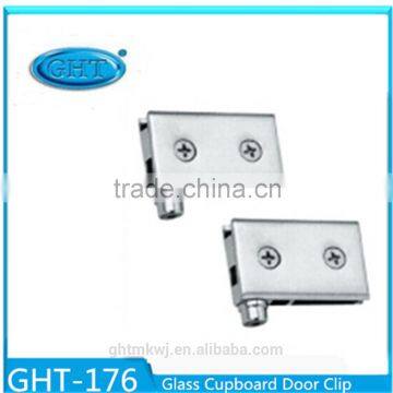 High Quality Zinc Alloy Glass Panel Cupboard Door Clamp