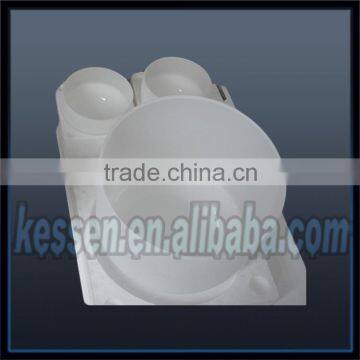 High pure quartz Sintered crucibles/fused silicon/SiO2 crucible/milky white translucent crucible