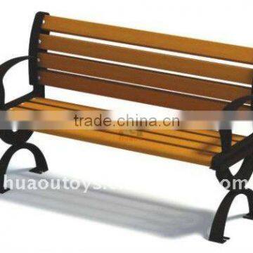 2016 new model Outdoor long bench chair / Long wood chair outdoor furniture / outdoor wooden Patio Benches