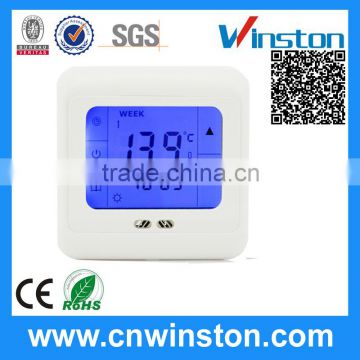 Touch Screen Digital Floor Heating Water Heating System LCD Display Programmable Room Thermostat                        
                                                Quality Choice