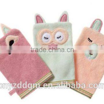 Animal Shapes Kids Bath Mitt/children's bath mitts