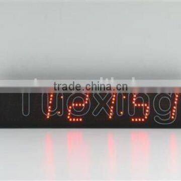 4 inch 6 digit outdoor red led electronic clock