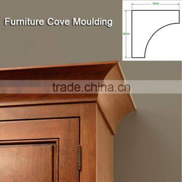 Solid Wood Cabinet Furniture Cove Crown Mouldings