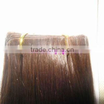 double tape chinese remy hair weft top quality