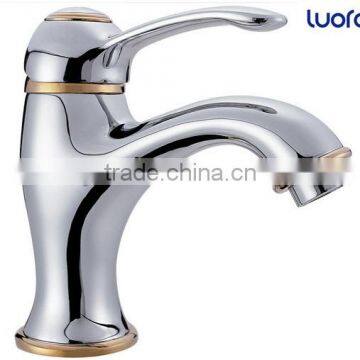 OEM supply single handle contemporary basin faucet