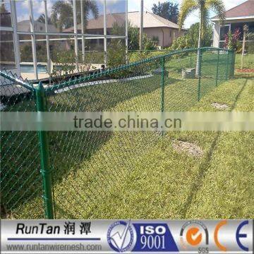 high quality hot dipped galvanized and pvc coated 5 foot chain link fence