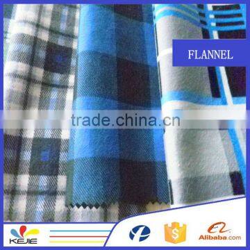 Good quality with competitive price flannel shirt fabric stocklot