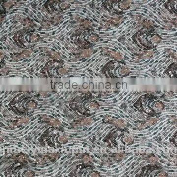 Specific Fold Embroidry Polyester Fabric Cloth for Woman
