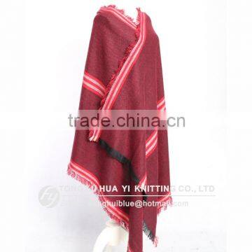 Audited Factorywoven 100%acrylic Custom Woven Scarf