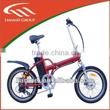 250w Brushless Foldable Electric Bicycle with battery for kids EN15194