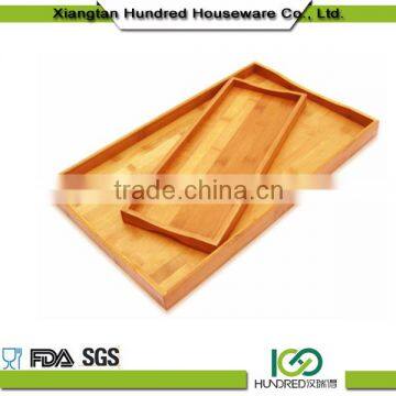 High Quality Food Serving Bamboo Wooden Tray