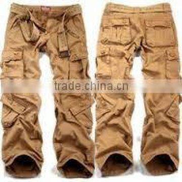 customized 2014 new model cotton mens camo cargo pants