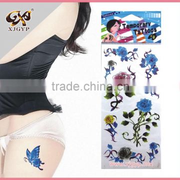 tattoo sticker coverup/hand tattoo sticker/self adhesive body tattoo sticker