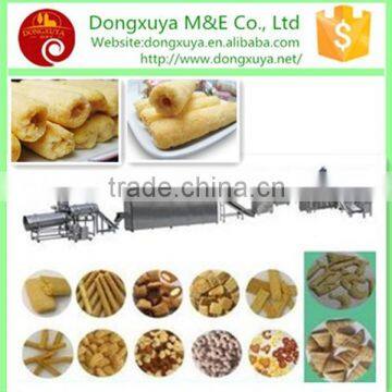 hot sale small corn snack food machine/small snack food processing line/core filling snack food making machine