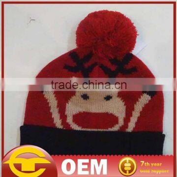 embroidery Knitting hat made in China OEM