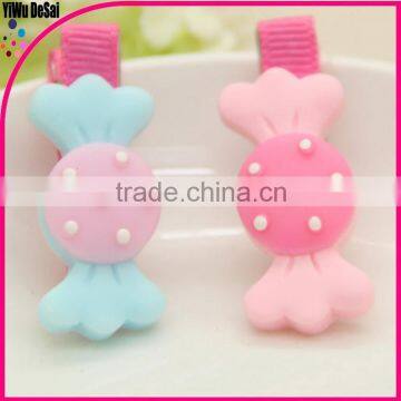 Selling the European and American children hair accessories Acrylic candy hair clips