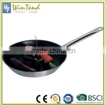 Frying cooking pan set induction gas stainless steel deep non-stick frying pan