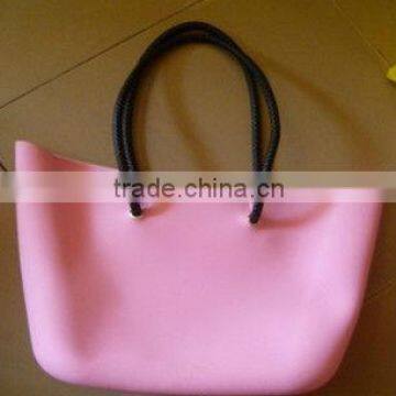 silicone tote bag Handle shopping bag