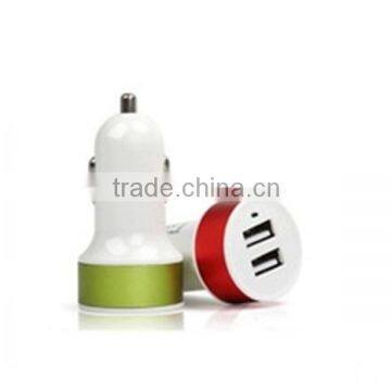 new design Newest car charger with plastic shell for all smartphones