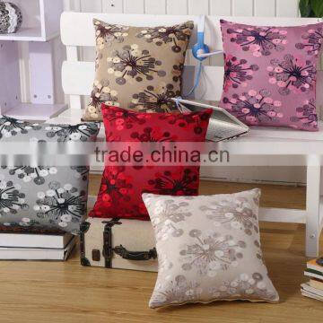 100%Chennile jacquard cushion covers, stock covers,pillow cover