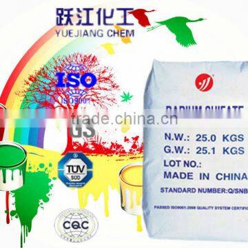 2000mesh Baso4 white powder for painting