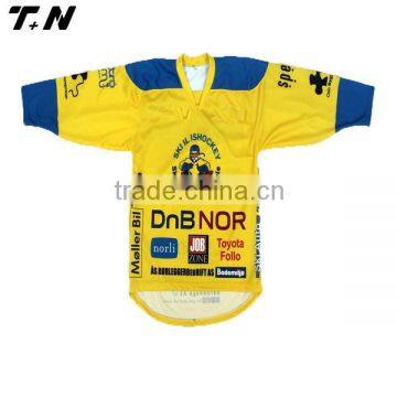 Promotional custom training ice hockey jerseys Paypal accepted