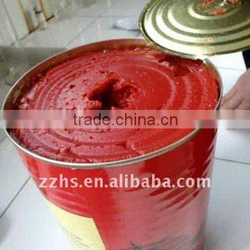 Canned Tomato Paste 28-30 Concentration