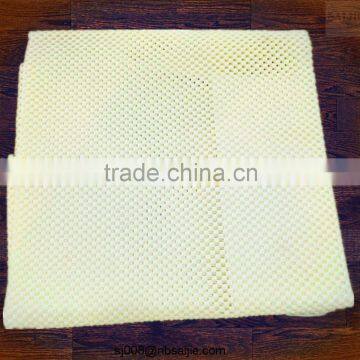 pvc foam material anti slip usage five star hotel rug pads for carpets