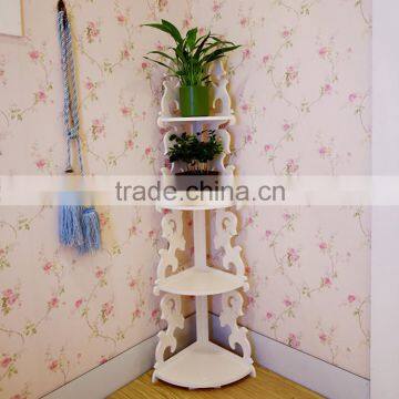 Tier Wood Flower Pot Herb Display Stand Shelf Rack Garden Display Shelf photo-4