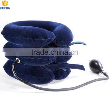 medical inflatable cervical collar types soft air pump neck traction neck support cervical traction
