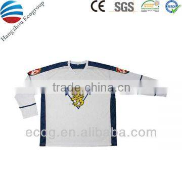 Hockey Jersey Sports Shirt, Fast Drying/Sweat Absorbing, Customized Printings are Accepted