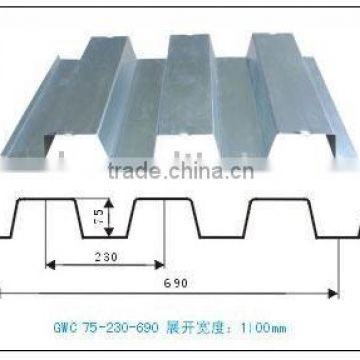 Corrugated Steel Sheet, metal floor decking