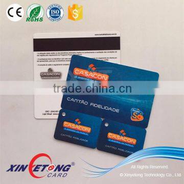 Hico Magnetic Stripe 142.5x54mm PVC Key Tag Combo Access Cards photo-2