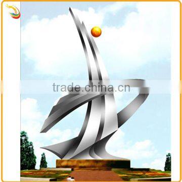 Outdoor Modern 304 Stainless Steel Sculpture for Garden Decoration photo-3