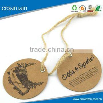 Custom Brown Kraft Paper Hand Tag With String