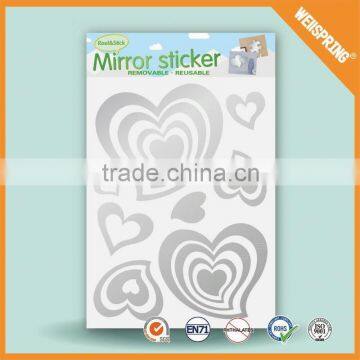 08-00010 2015 acrylic mirror sricker mirror sticker paper