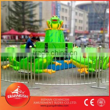 Hot! superior children thrilling rides frog jumping machine for sale