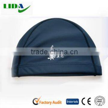 High quality soft silicon PU swimming cap