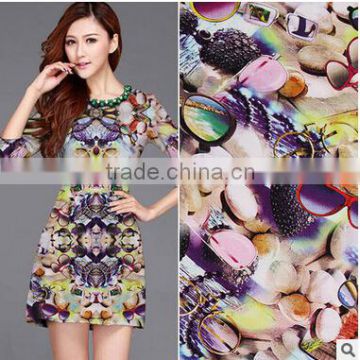 Rayon digital printed fabric dress material