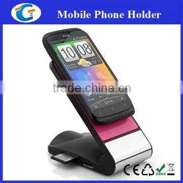 Mobile phone holder combo usb hub 2.0 card reader