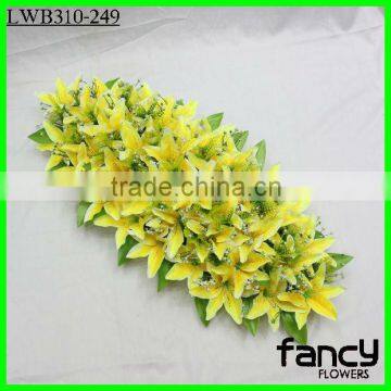 35 heads artificial lily used wedding decorations for sale