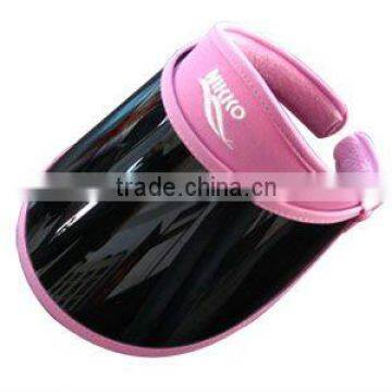 fashional plastic sun visor