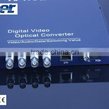 20Km BNC Video Converter Analog to Fiber Optic Converter Audio Without Radio photo-2
