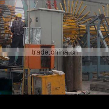 Pile cage welding machine